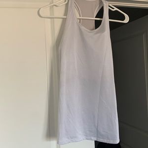 Lululemon jersey tank with built in sports bra
